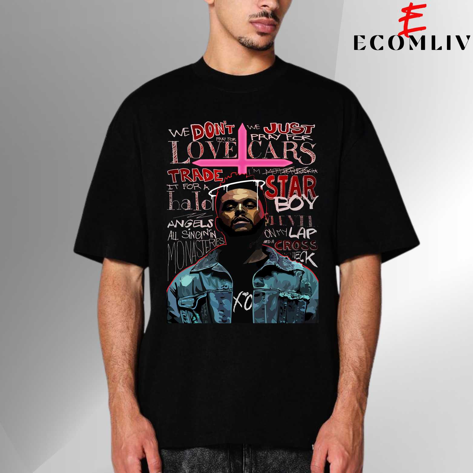 The Weeknd T Shirt, Unisex Concert Tee, Music Streetwear Shirt